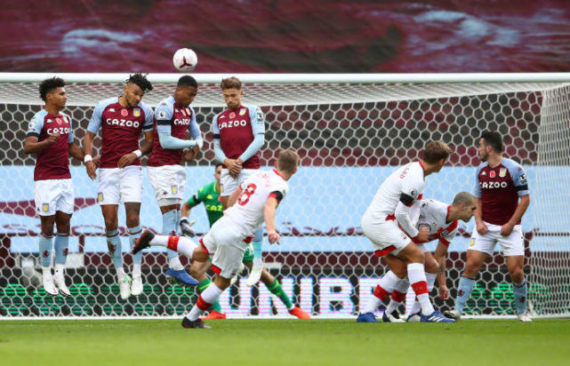  英超-沃德普劳斯任意球绝杀助圣徒抢分  